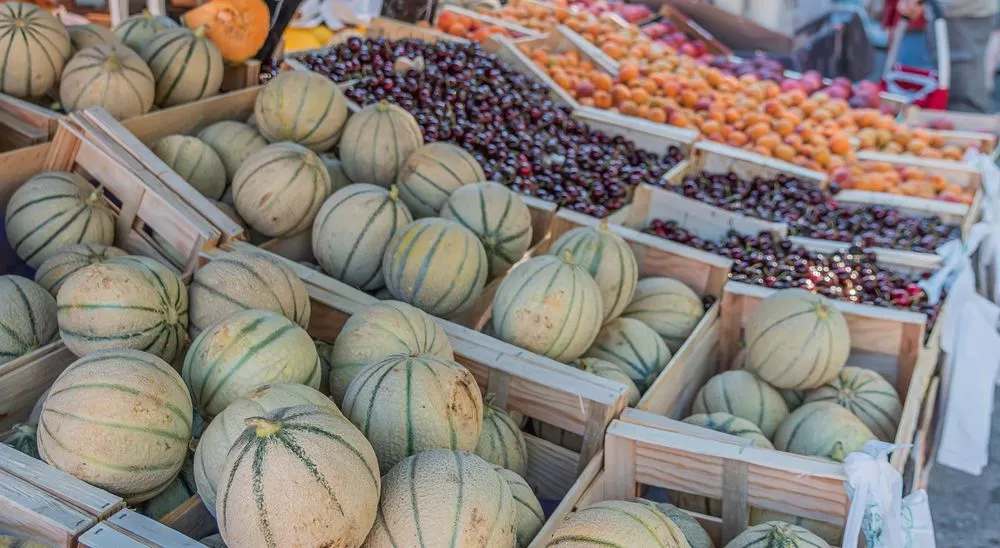 Marché provençal de Nyons