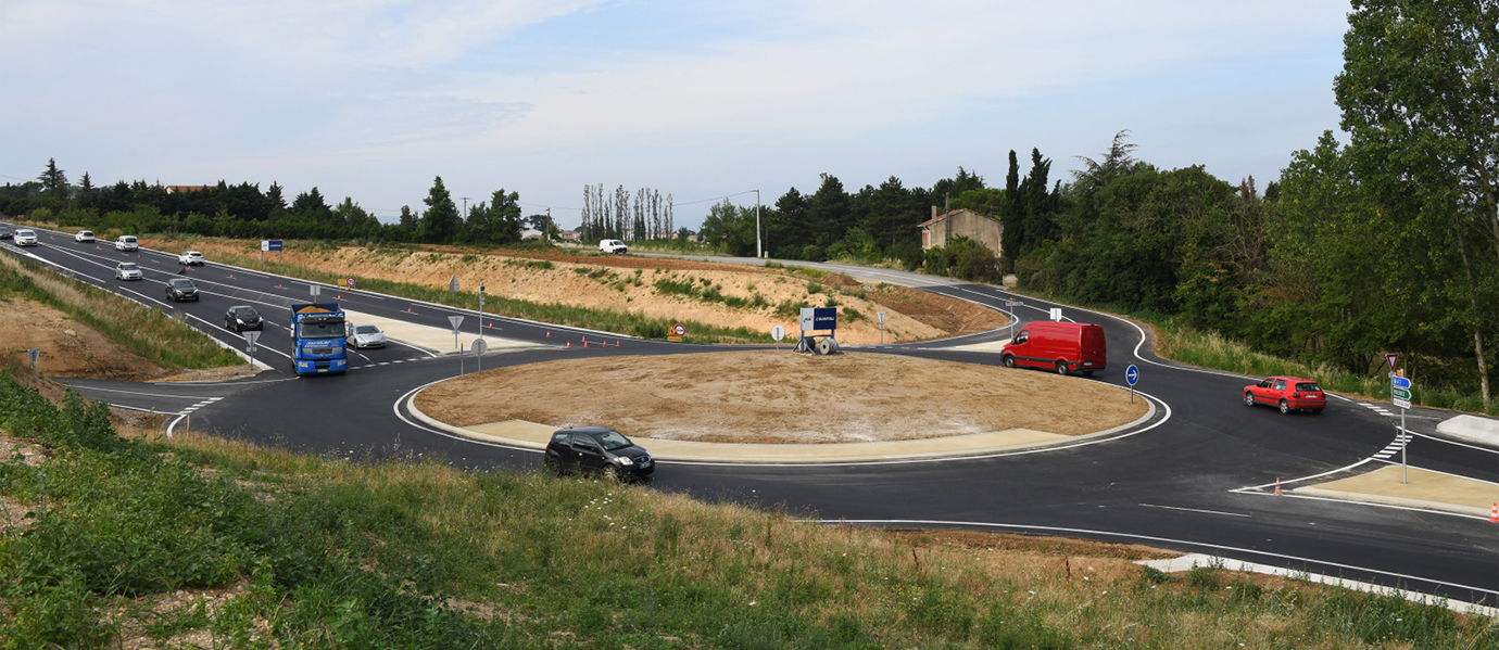 InfoRoute – Etoile/Beauvallon : le giratoire est terminé