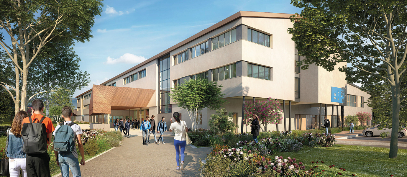 Venez découvrir le futur collège de l’Hermitage