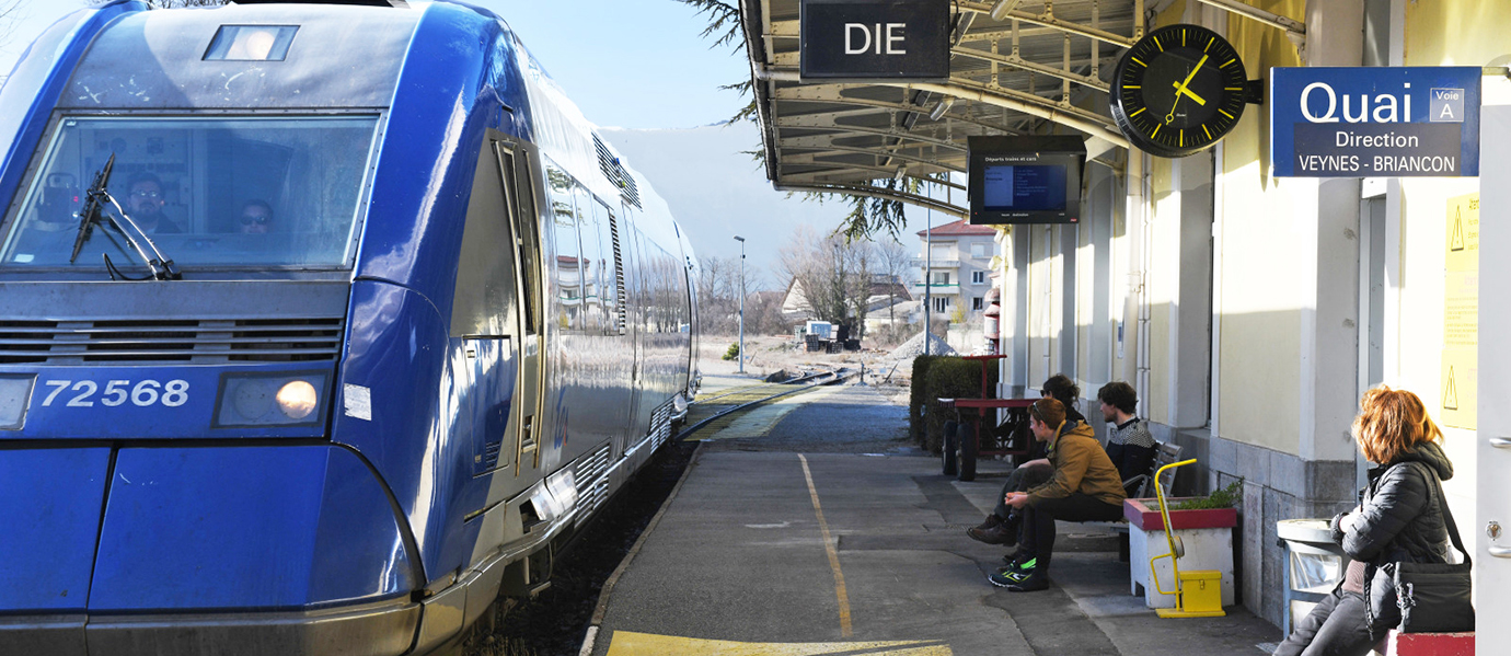 Mobilité – La vallée de la Drôme et le Diois raccrochent les wagons