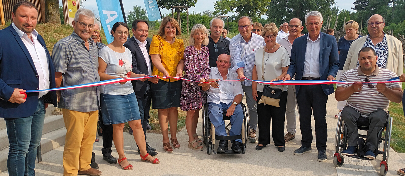 Parc de Lorient – Inauguration des aménagements pour les personnes à mobilité réduite
