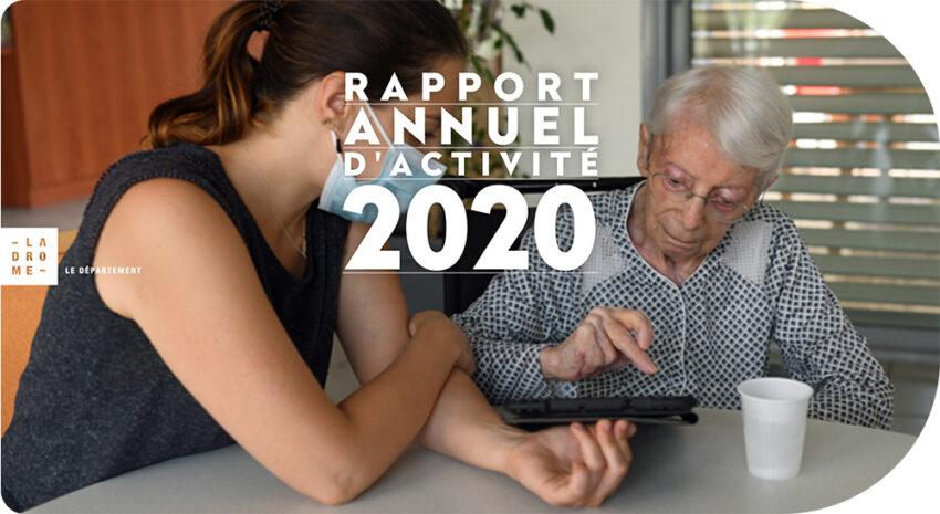 Rapport annuel d’activités 2020 – Département de la Drôme
