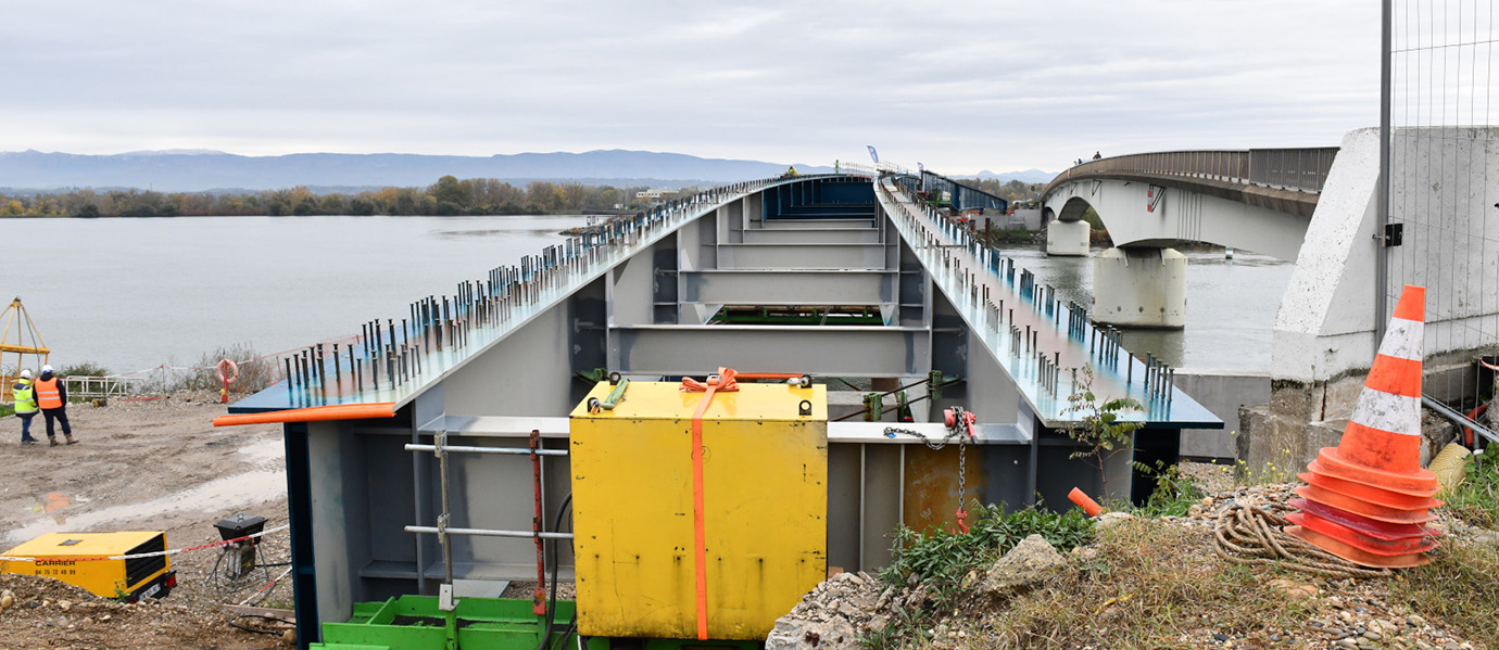 Inforoute – Les travaux d’accès au pont de Charmes depuis la Drôme commencent en janvier 2023