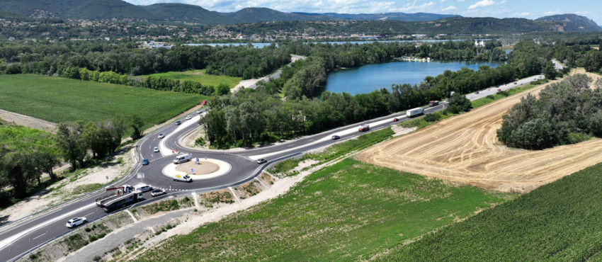 Nouveau pont de Charmes-sur-Rhône : fin des travaux
