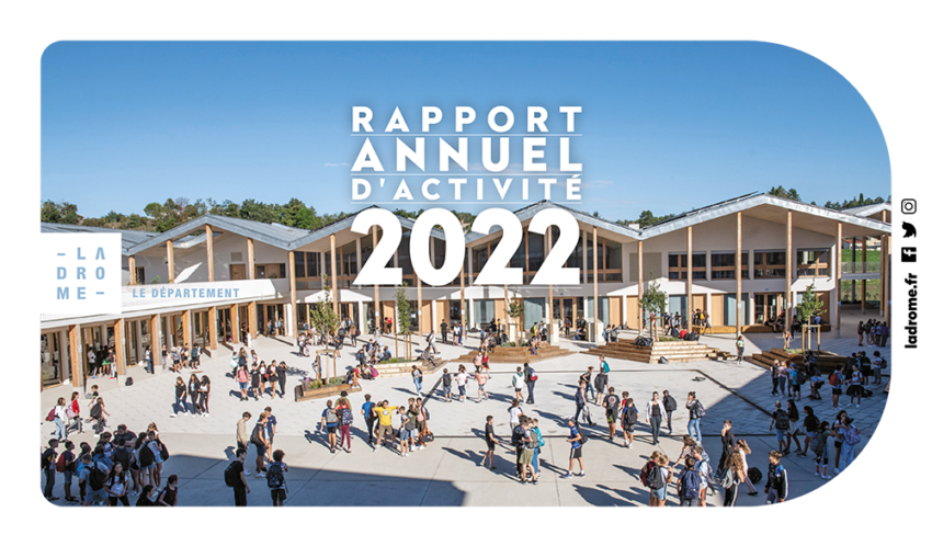 Rapport d’activité annuel 2022 – Département de la Drôme