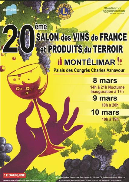 20ème salon des vins de France et des produits du terroir