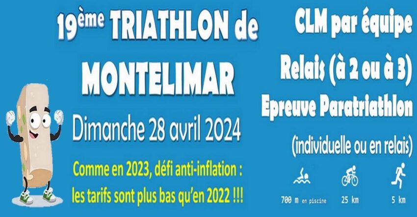 19ème triathlon de Montélimar