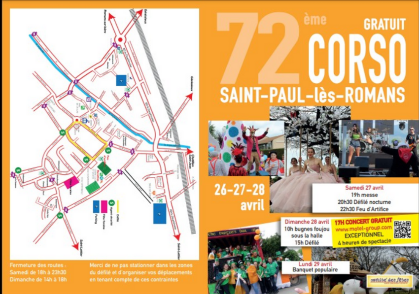 72ème Corso de Saint-Paul-lès-Romans