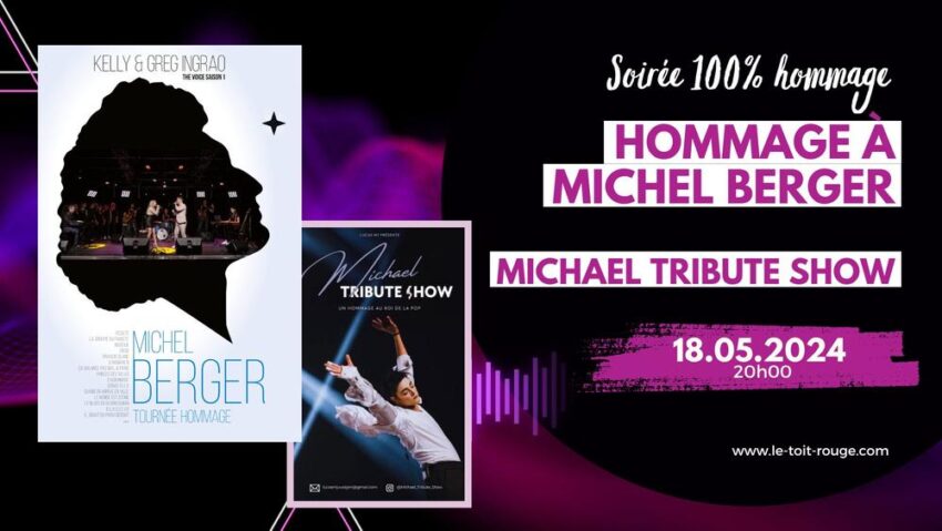 Concert : hommage à Michel Berger et Michael Tribute Show