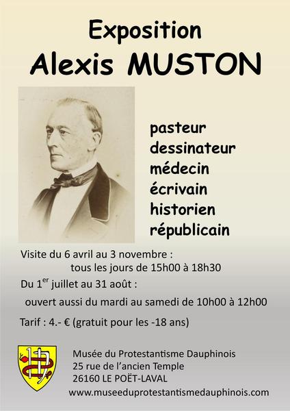 Exposition : Alexis Muston, pasteur dessinateur, médecin, écrivain, historien … à Bourdeaux de 1836 à 1888