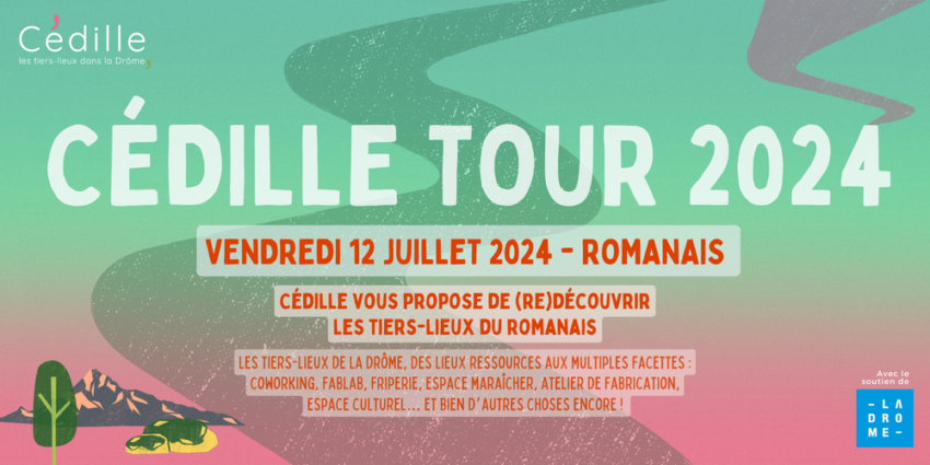 Cédille Tour 2024 – Pays romanais