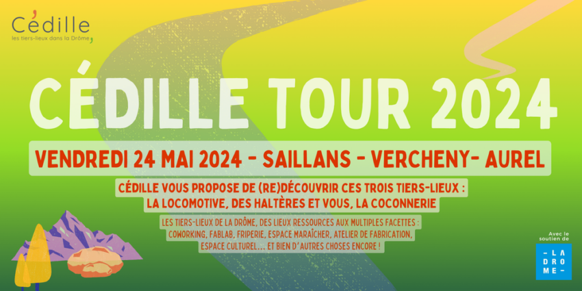 Cédille Tour 2024 : Saillans – Vercheny – Aurel
