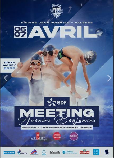 Meeting de natation Avenirs Benjamins
