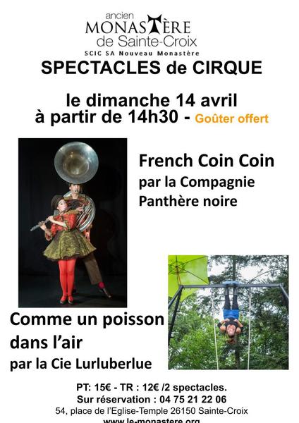 Spectacles – Après-Midi Cirque