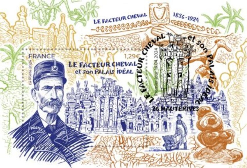 Lancement du timbre hommage au Facteur Cheval