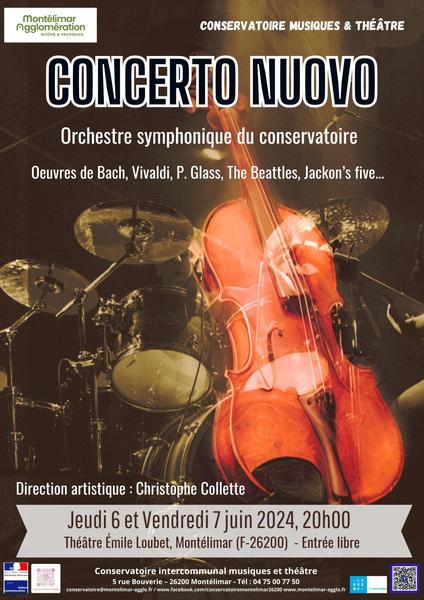 Concerto nuevo – orchestre symphonique du conservatoire