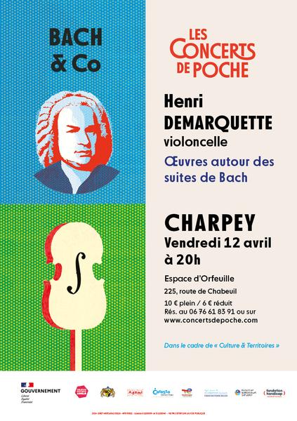 Bach & Co : Henri Demarquette au violoncelle