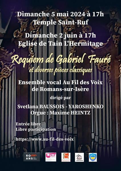 Concert Requiem de Fauré