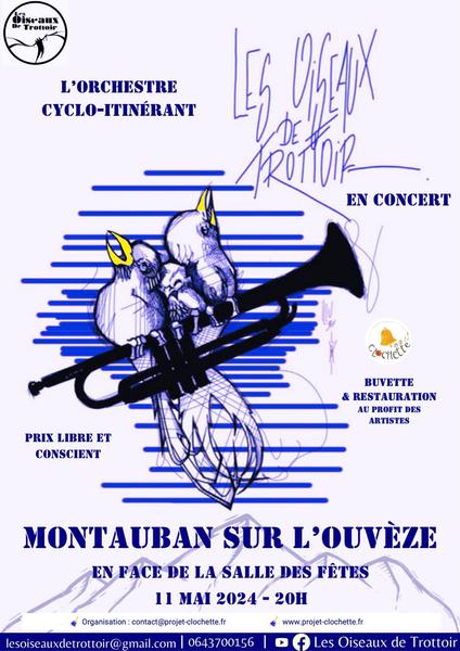 Les Oiseaux de Trottoir – Orchestre cyclo-itinérant