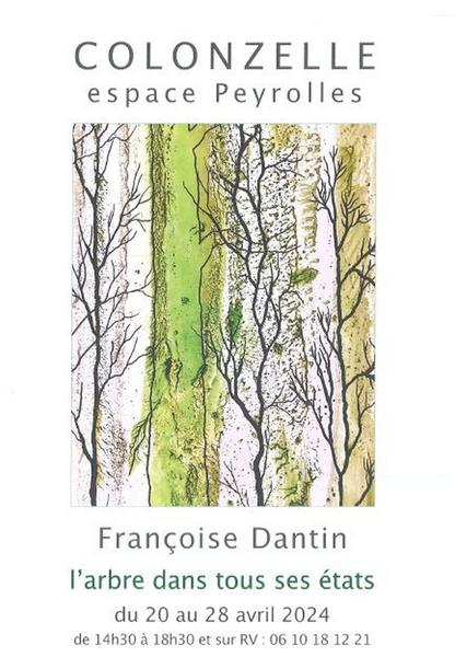 Exposition Françoise Dantin : l’arbre dans tous ses états