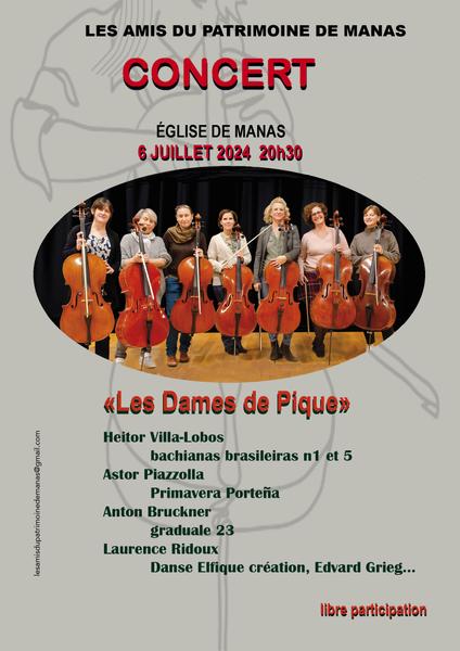 Concert « Les Dames de Pique »
