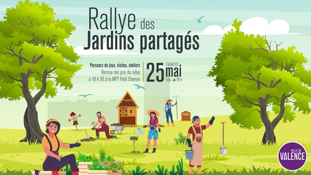 Rallye des jardins partagés – Les Blouses Roses – Clos Sylvestre