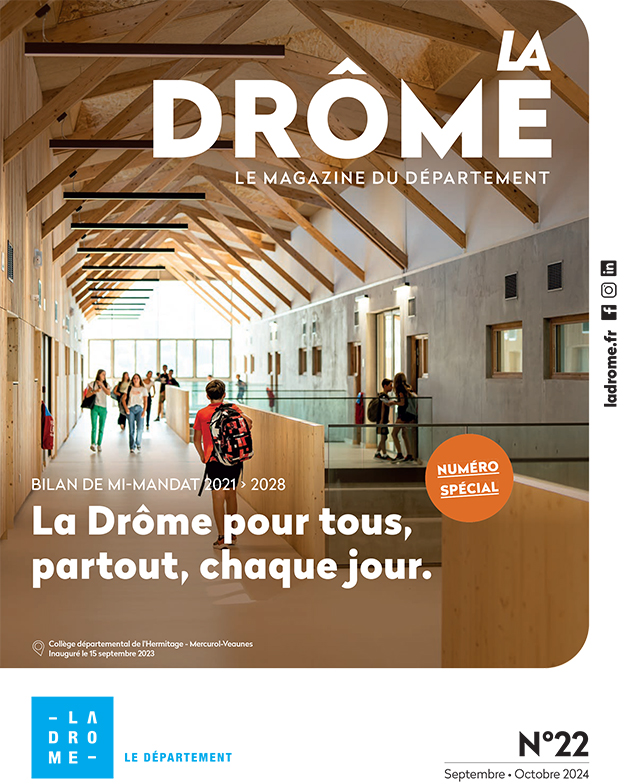 La Drôme – Le magazine n°22 (septembre-octobre 2024)