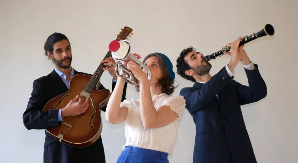 Jazz gourmand : Little Guinguette Trio – Parfum de jazz