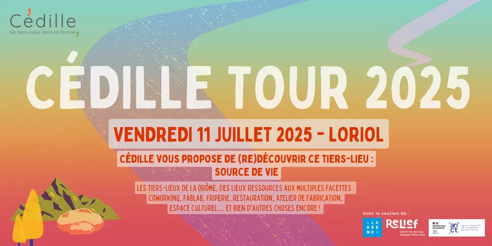 Cédille Tour 2025 : visitez le tiers-lieu Source de Vie à