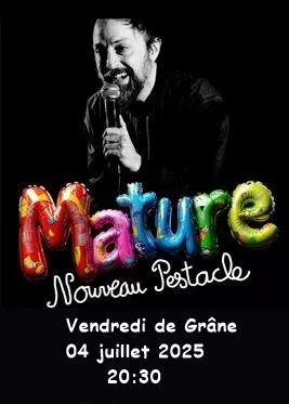 Les Vendredis de Grâne : David Azincot – Soirée humour