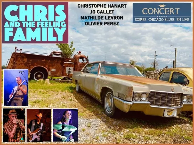 Les Vendredis de Grâne : Chris & Feeling Family – Soirée « Swing & Blues »