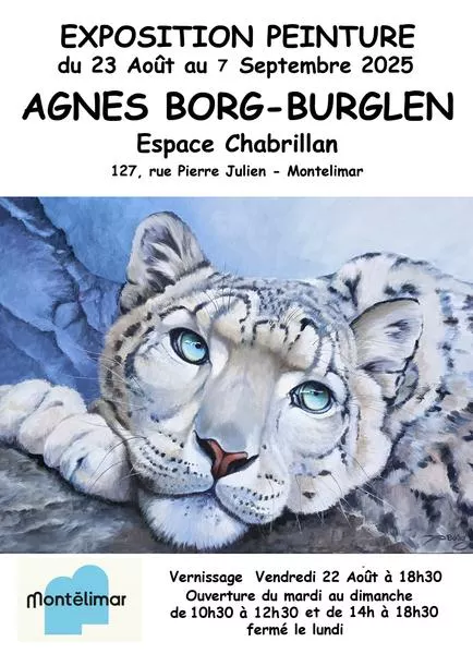 Exposition de peinture d’Agnès BORG-BURGLEN