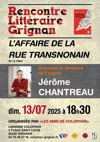 Rencontre littéraire