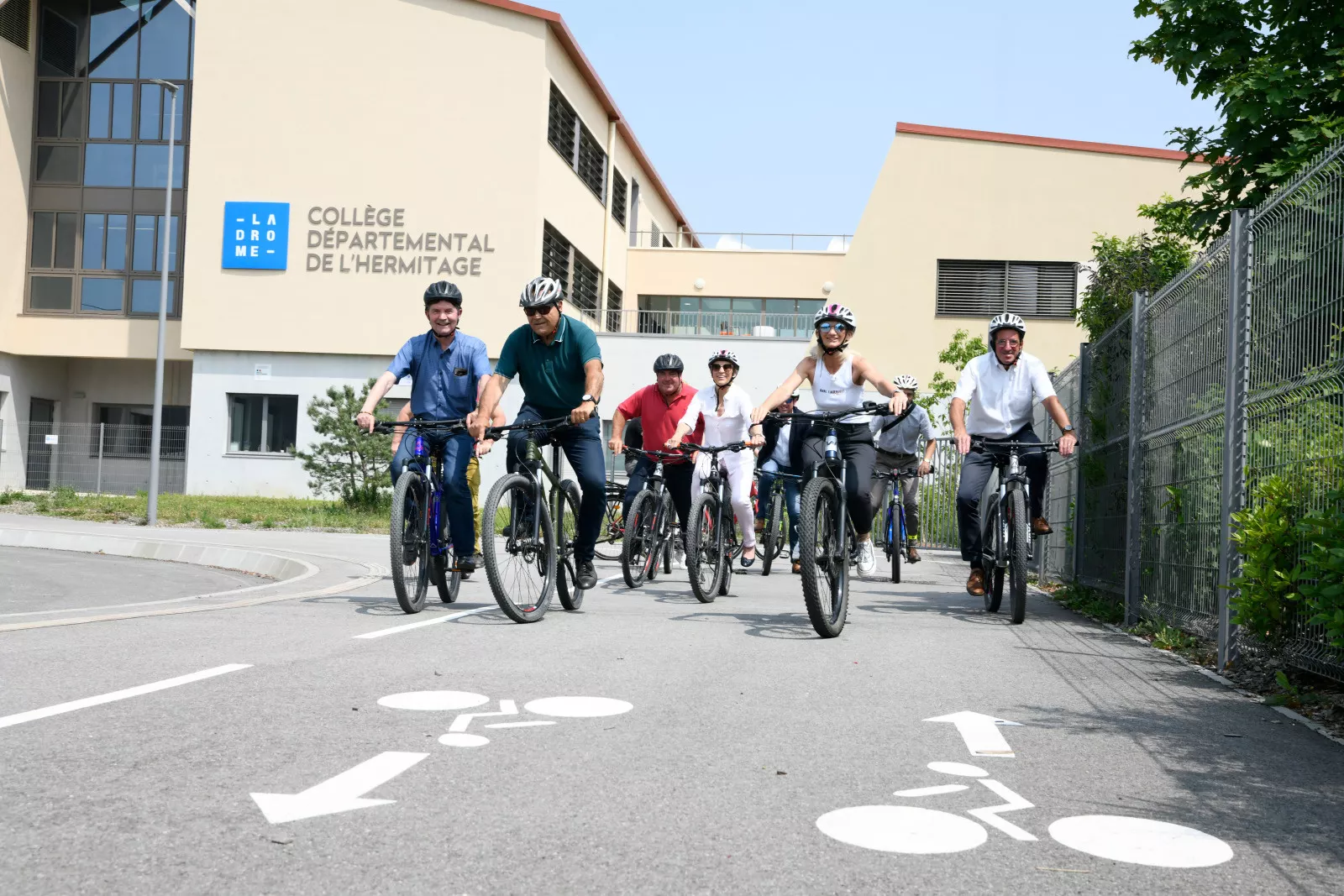 La piste cyclable entre Tain et Mercurol-Veaunes inaugurée