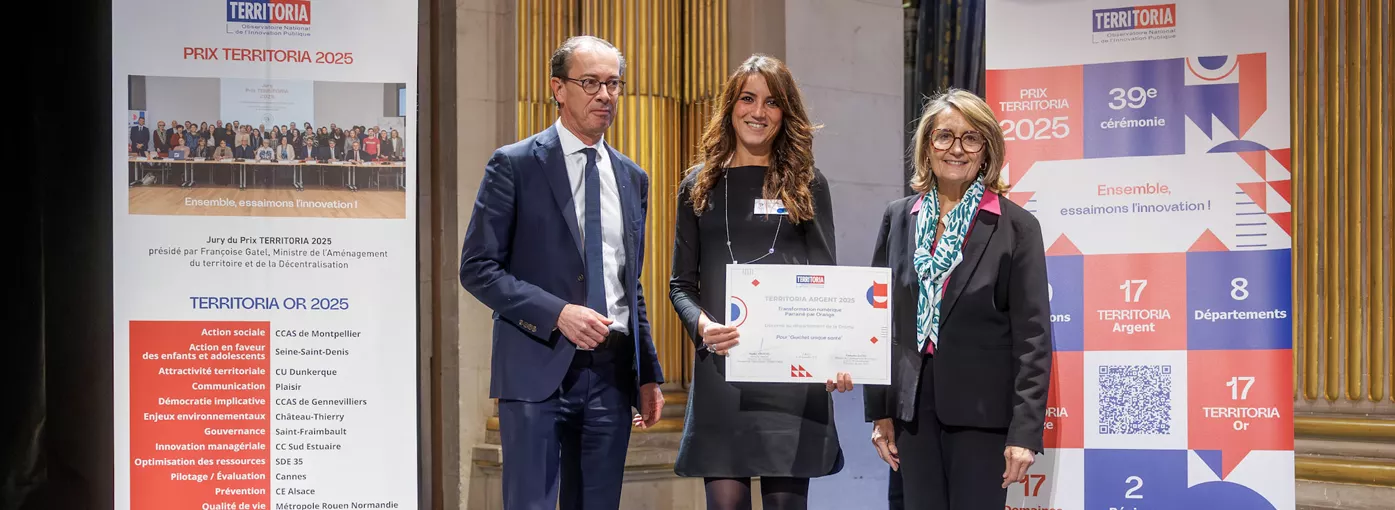 Trois prix nationaux pour la Drôme : innovation, équité et action sociale
