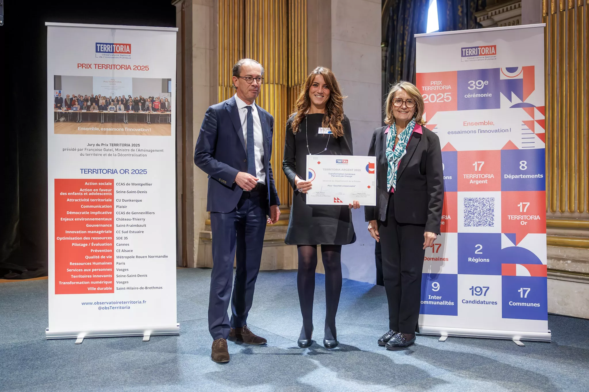 cérémonie de remise