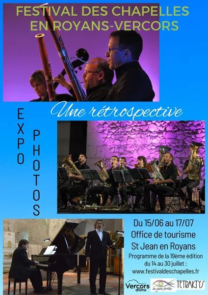 Exposition « Rétrospective du festival des Chapelles en Royans Vercors »