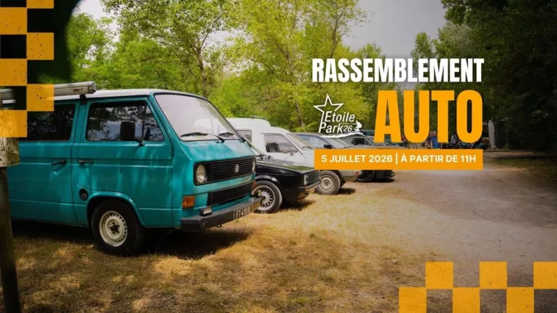 Rassemblement auto et brasero