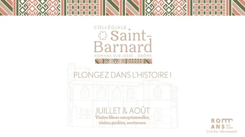 Visite de la Collégiale Saint-Barnard – Les Escales Estivales