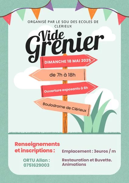 Brocante du Sou des écoles
