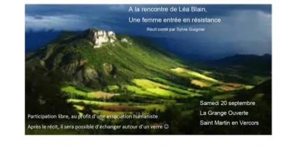 A la rencontre de Léa Blain, une femme entrée en résistance
