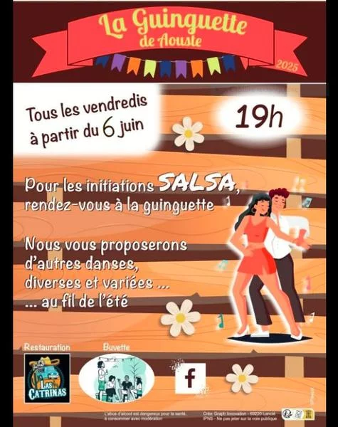 Initiation Salsa à la Guinguette de Aouste