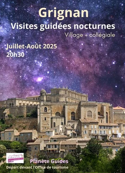 Visite guidée nocturne de Grignan
