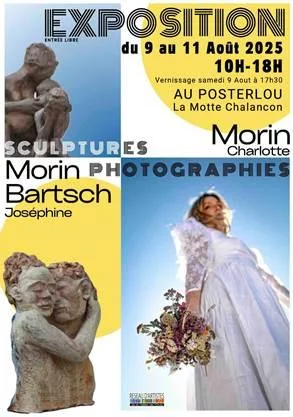 Sculptures de Joséphine Morin-Bartsch et photographies de Charlotte Morin