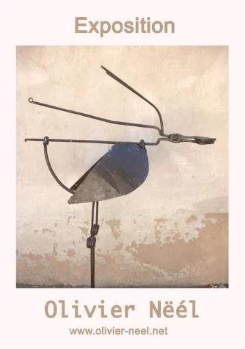 Exposition sculpture Olivier NEEL