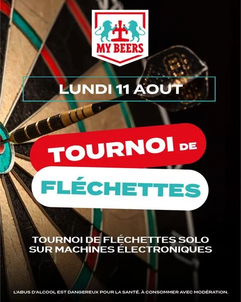 Tournoi de fléchettes au My Beers