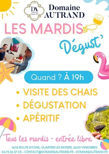 Les mardis dégust’