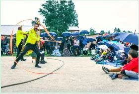Festival Fulgurance-spectacle « Jumeläg ». Itinérance de la Gare à coulisses