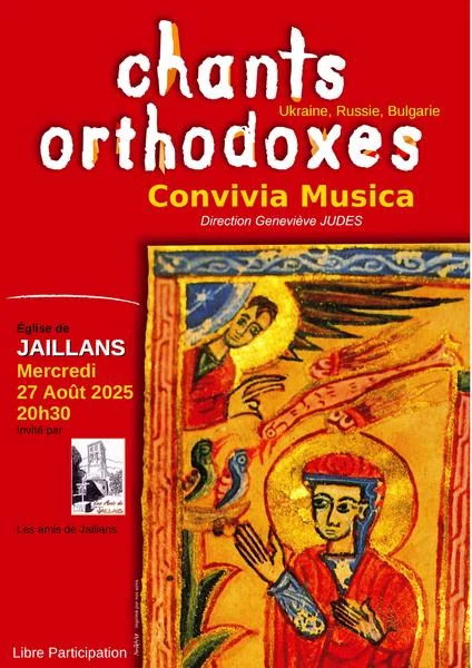 concert de chants de la liturgie orthodoxe