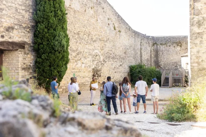 Visite flash du château de Montélimar en extérieur